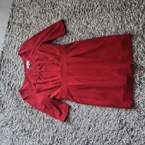 Badgley Mischka Red mini dress Size 8